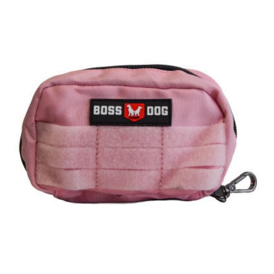 Boss Dog Tactical Molle Harness Bag Pink, 1ea/Small