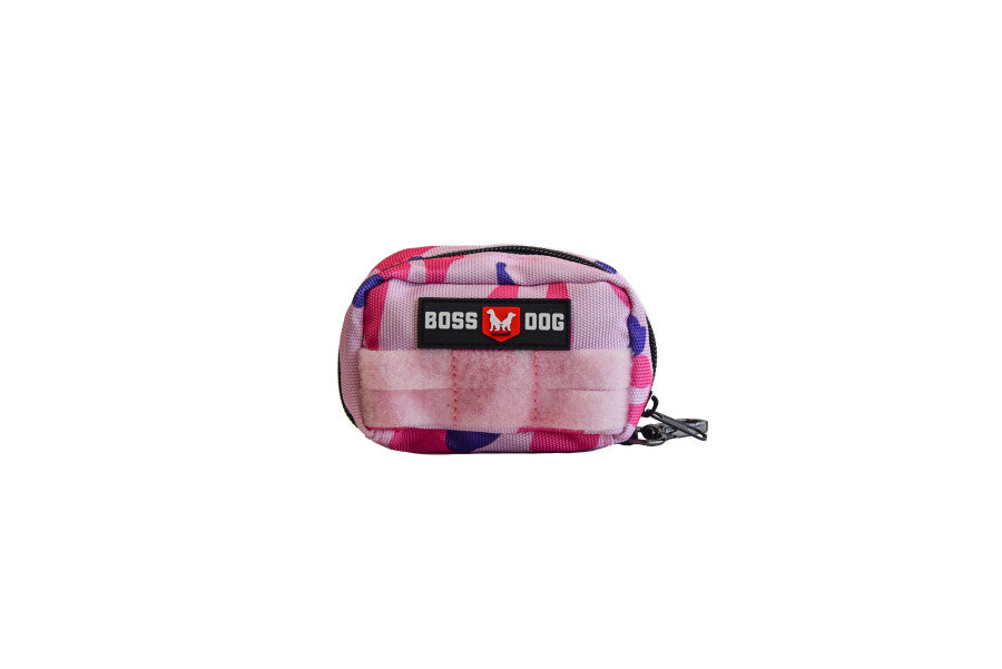 Boss Dog Tactical Molle Harness Bag Pink Camo, 1ea/Large