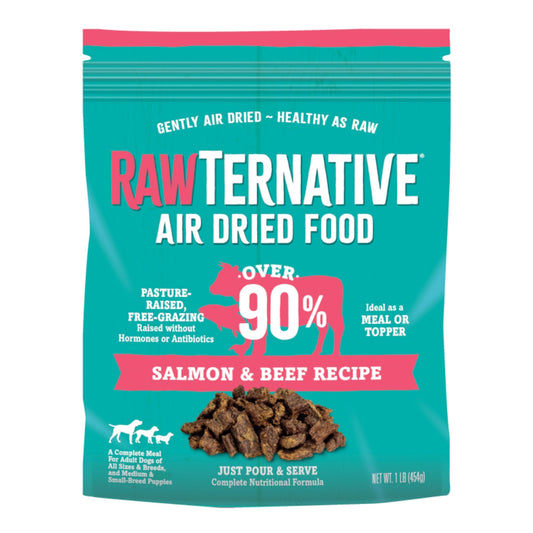 Rawternative Air Dried Dog Food Salmon/Beef