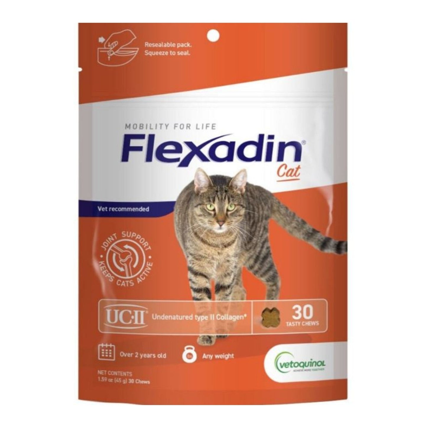 Flexadin With Ucii Cat Supplement 30 Ct