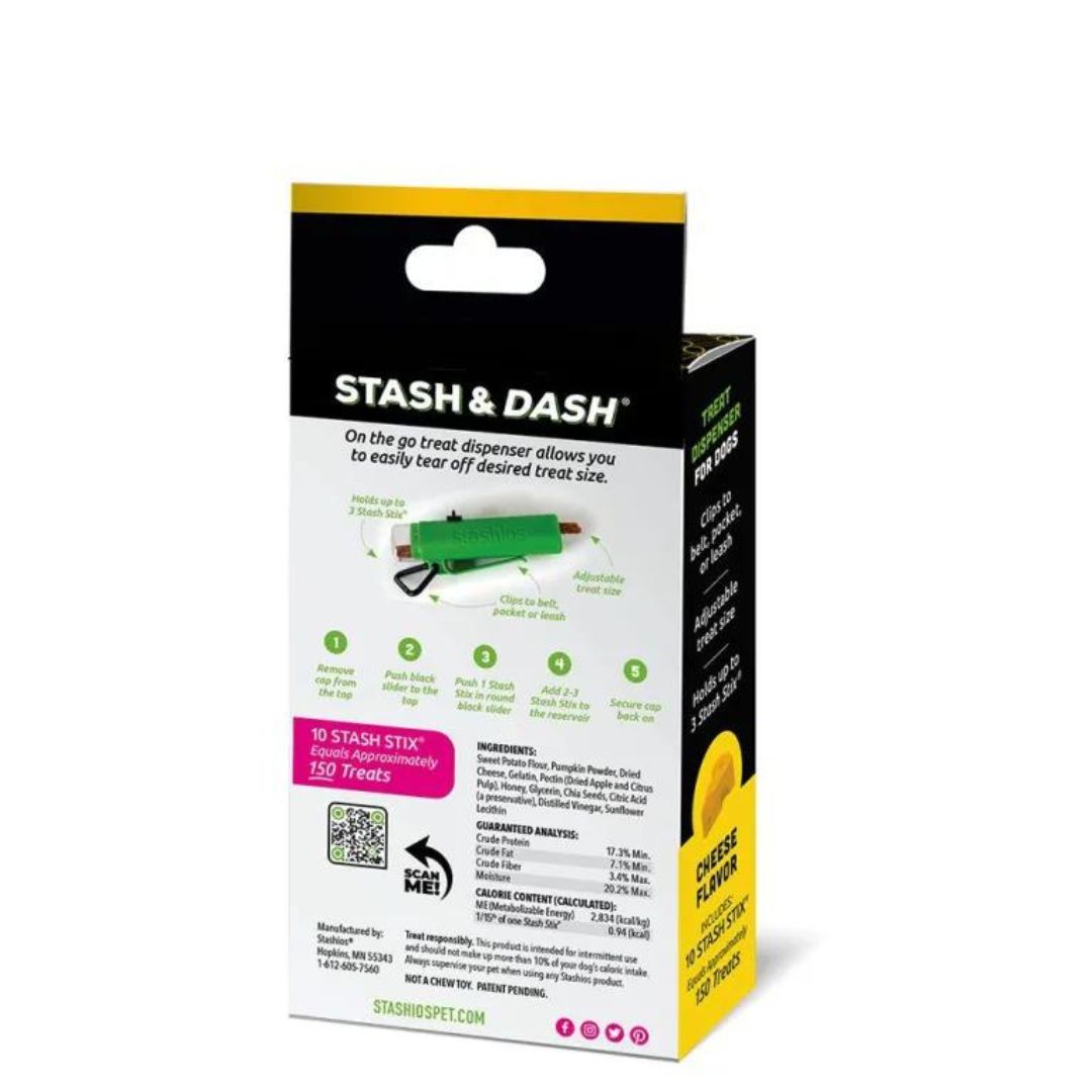 Stashios Dog Stash & Dash Cheese Kit