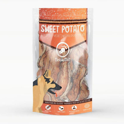 Tickled Pet Dog 8oz. Sweet Potato Chews Strips