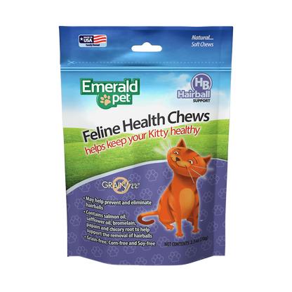 Emerald Pet Hairball Formula Chicken Flavor Cat Chews 1ea/2.5 oz