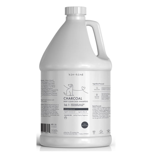 Kin+Kid Groomer Gallon Charcoal 128oz. 16:1 Dilution