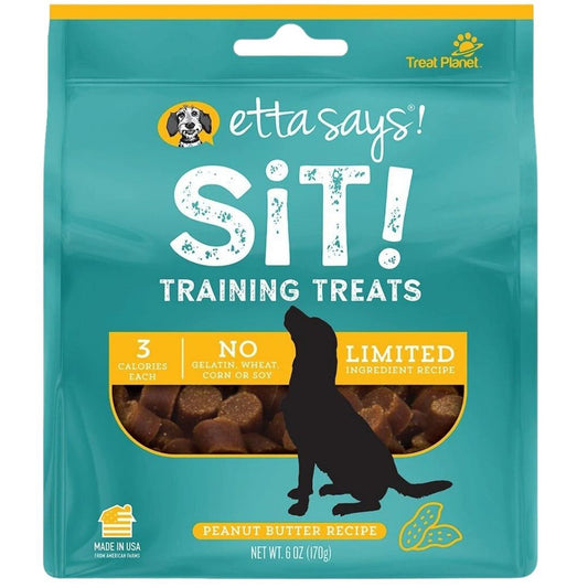 Etta Says! Sit! Training Treats Oat & Peanut 1ea/16 oz