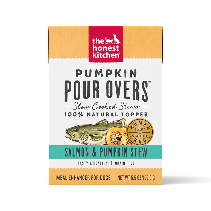 The Honest Kitchen Dog Pour Salmon Pumpkin 5.5oz. (Case of 12)