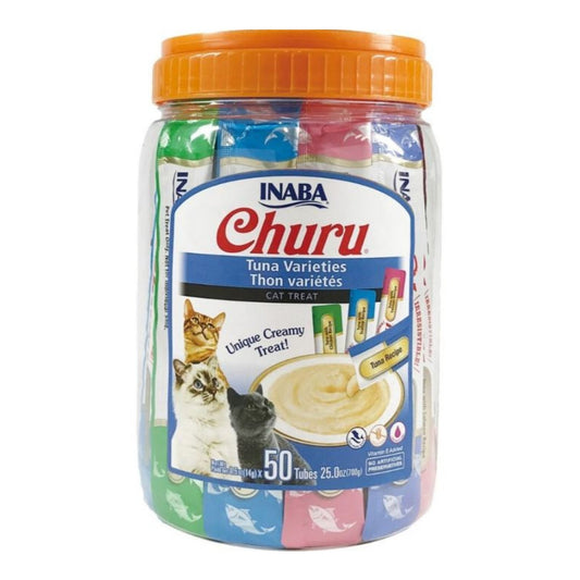 Inaba Cat Churu Tuna 50Ct Jar