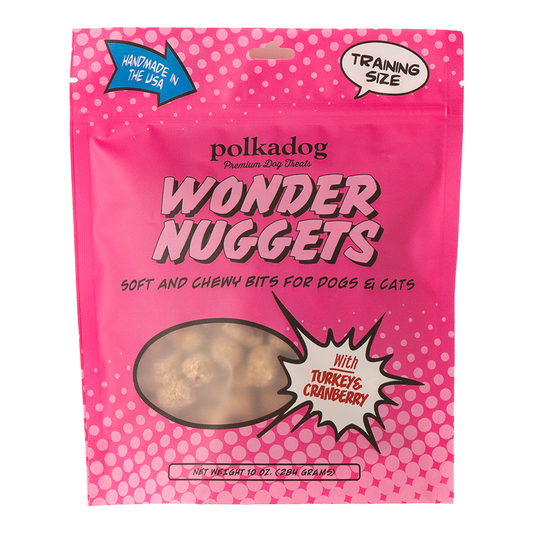 Polka Dog Bakery Dog Wonder Nuggets Turkey 12oz.