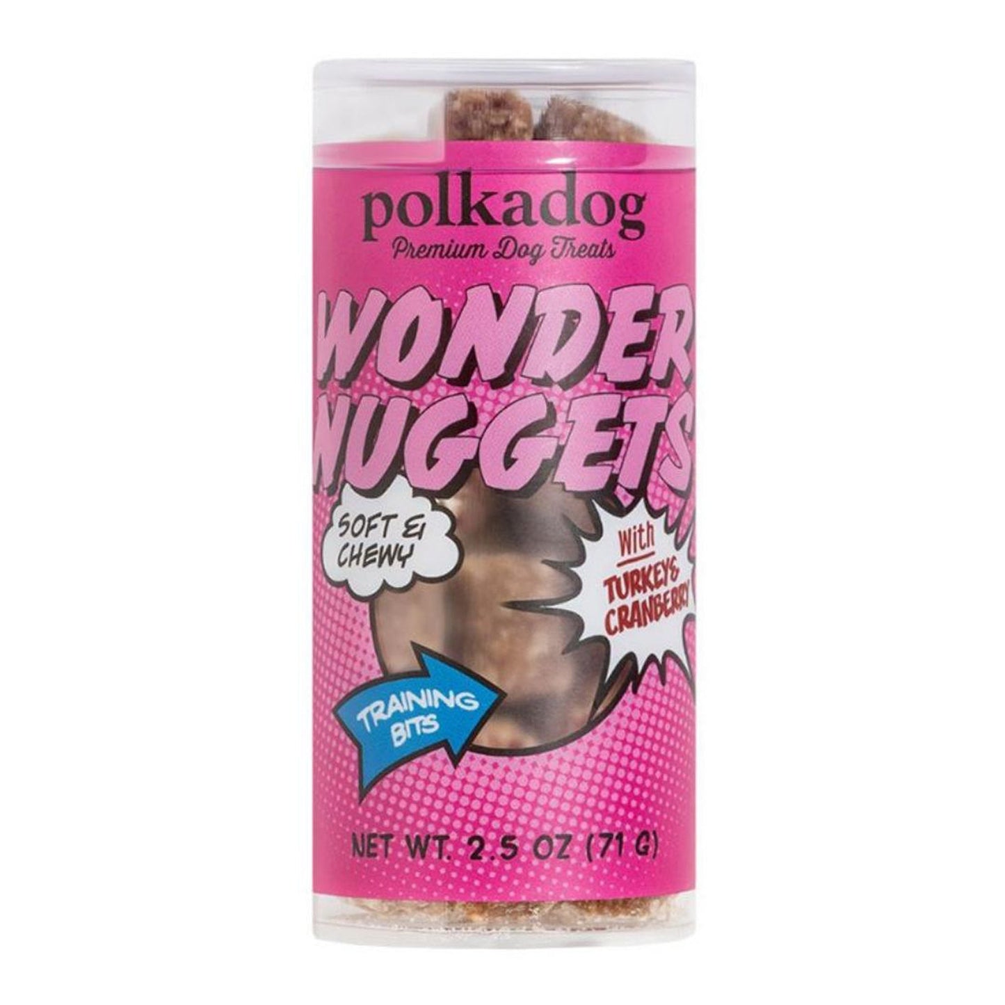 Polka Dog Wonder Nuggets Turkey Cranberry Mini 2.5oz.