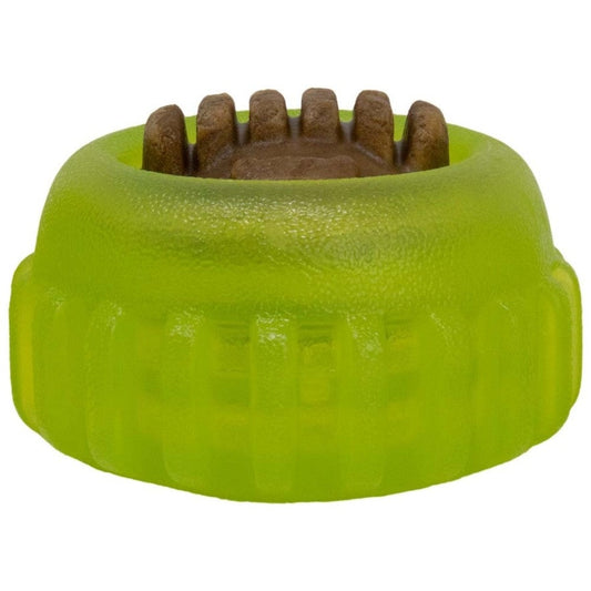 Starmark Sprocket with Ridged Dog Treat Green 1ea/SM