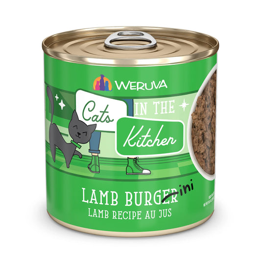 Cats in the Kitchen Lamb Burger-ini Lamb Recipe 10oz. (Case of 12)