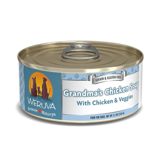 Weruva Dog Chicken Soup 5.5oz. (Case of 24)