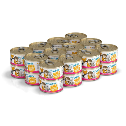 BFF Cat Originals Tuna and Salmon Soulmates Dinner in Gele 3oz. (Case of 24)