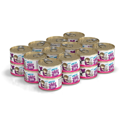 BFF Cat Tuna and Tilapia Twosome Dinner in Gele 3oz. (Case of 24)