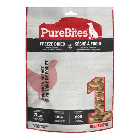 Purebites Freeze Dried Dog Treats Chicken Breast 6.2oz.