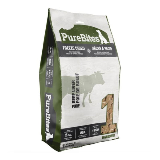 Purebites Freeze Dried Dog Treats Beef Liver 44oz.