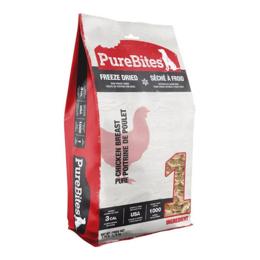 Purebites Freeze Dried Dog Treats Chicken Breast 28oz.