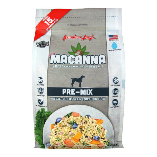 Grandma Lucys Dog Macanna Ana Grain Free Free Pre-Mix 3 Lbs.