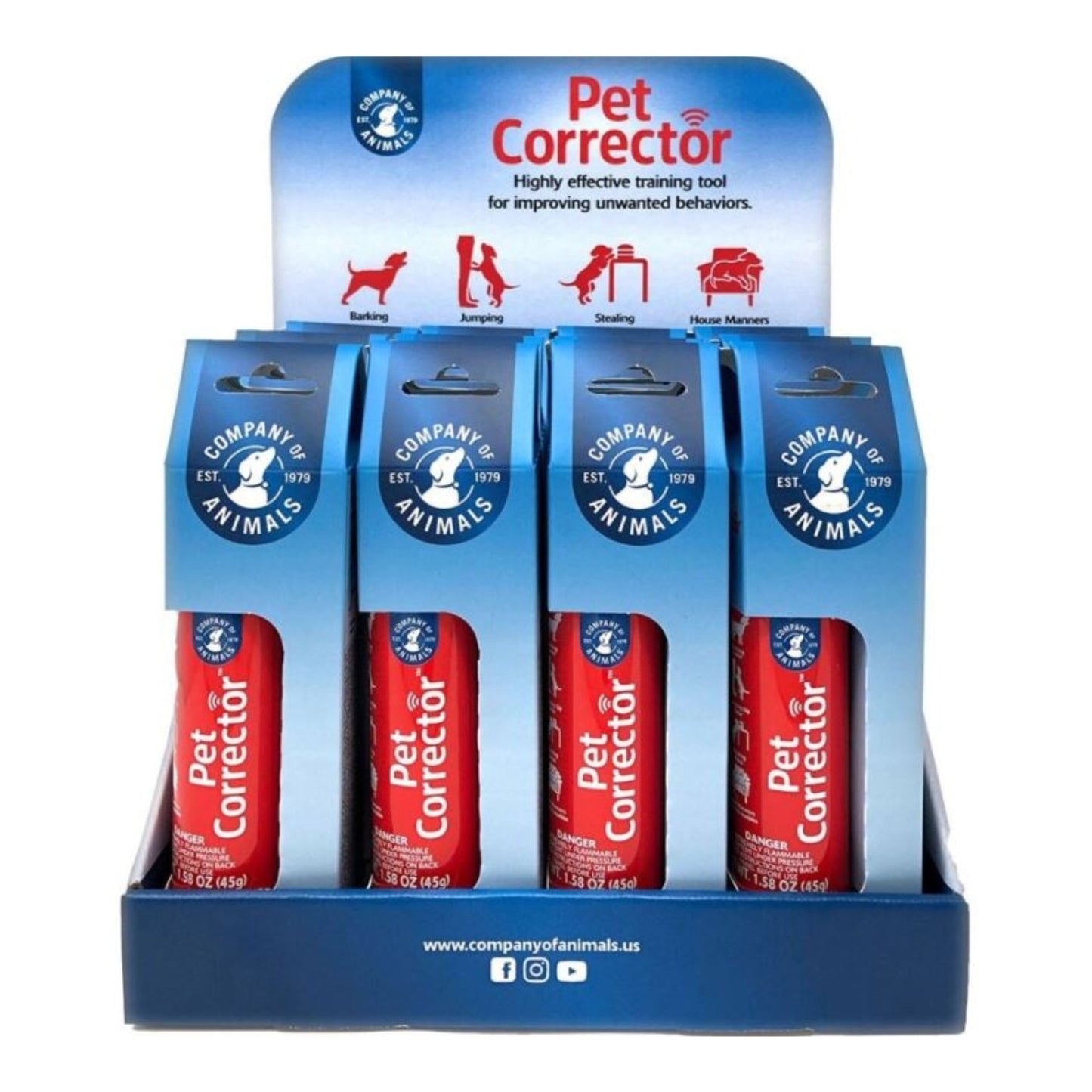 The Company Of Animals Dog Pet Corrector 50Ml 12Pc Display