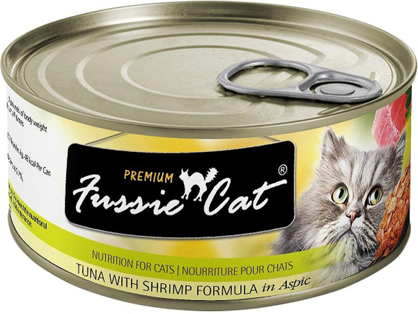 Fussie Cat Premium Tuna Shrimp In Aspic 2.82oz. (Case of 24)