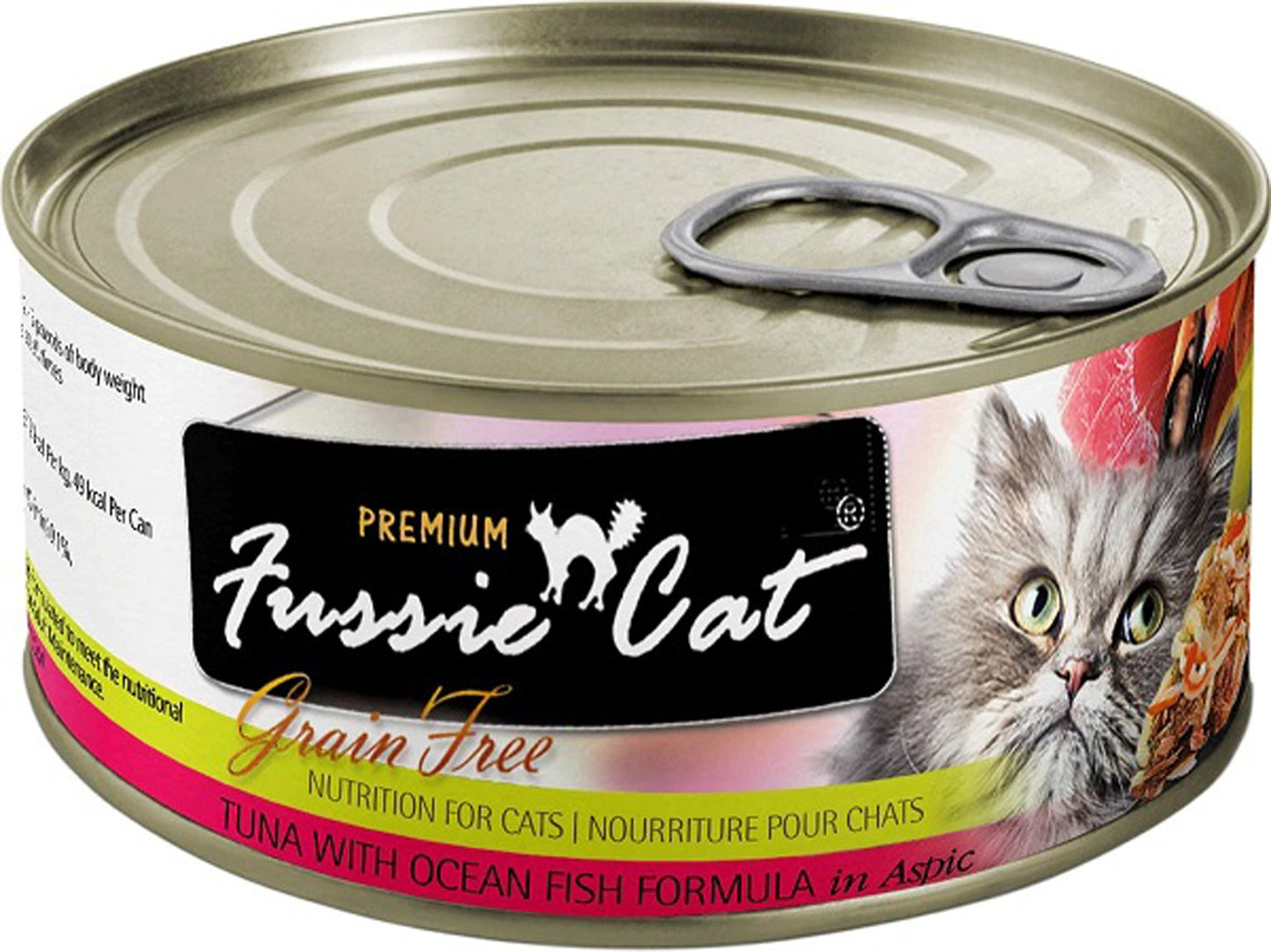 Fussie Cat Premium Tuna Ocean  Fish In Aspic 2.82oz. (Case of 24)