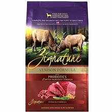 Zignature Dog 4Lb.  Venison