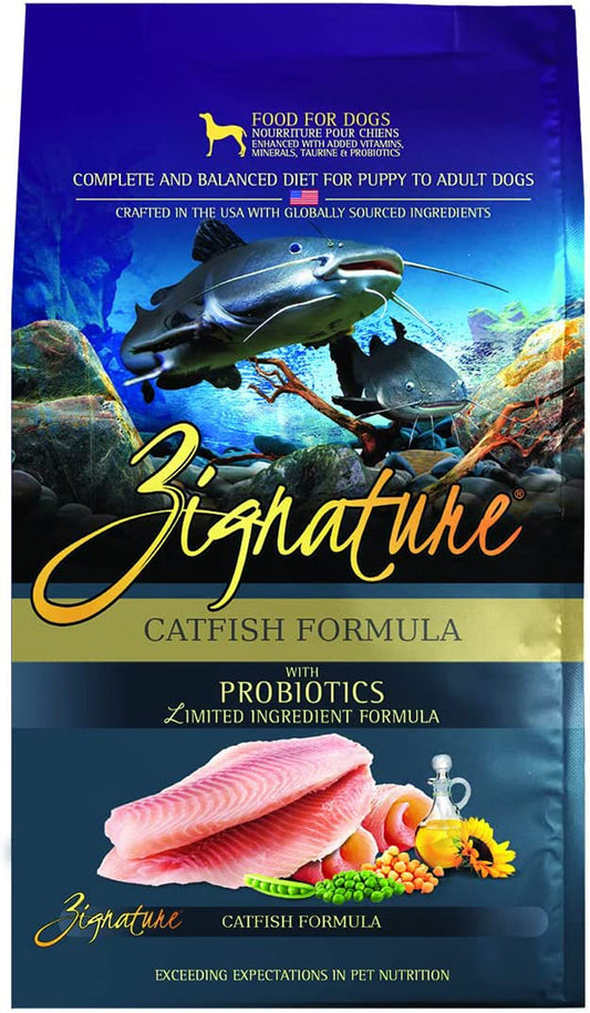 Zignature Dog 4Lb.  Catfish