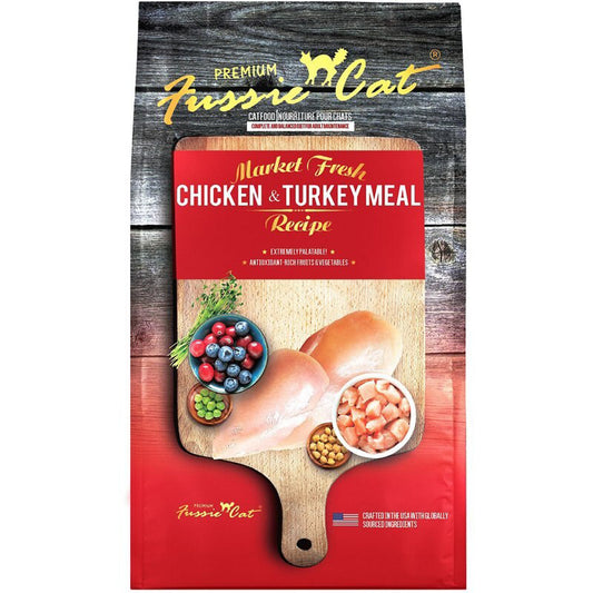 Fussie Cat 10Lb Chicken Turkey Market Fresh