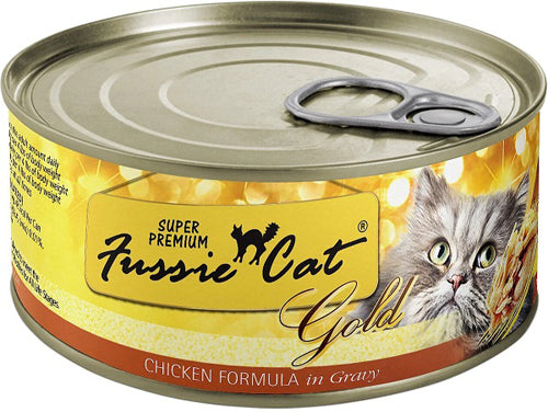 Fussie Cat Gold Chicken Gravy  2.82oz. (Case of 24)