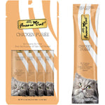 Fussie Cat Treat Chicken Puree 2oz/18count