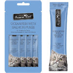 Fussie Cat Puree Oceanfish Salmon 2oz/18count