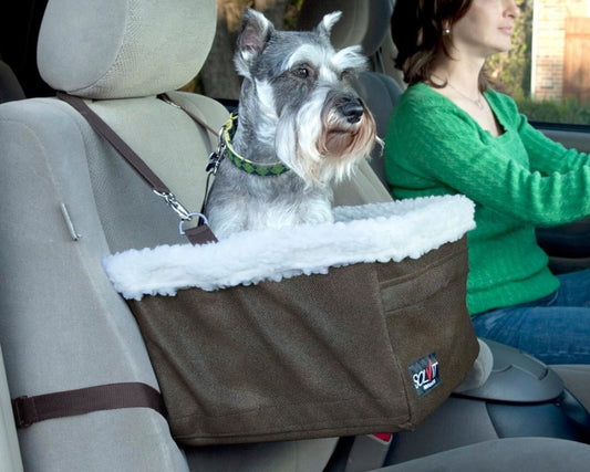 Solvit Products Standard Dog Booster Seat Brown 1ea/LG