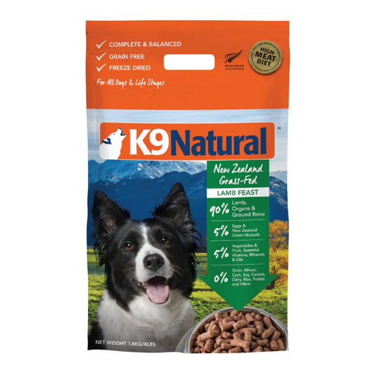 K9 Natural Dog Freeze-Dried Lamb 4Lb