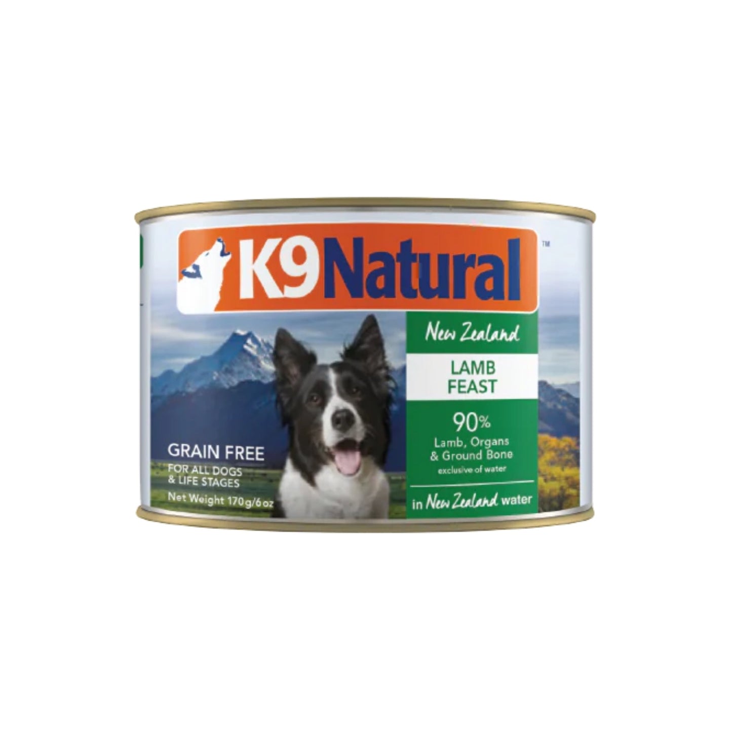 K9 Natural Canned Lamb Feast 6oz. (Case of 12)