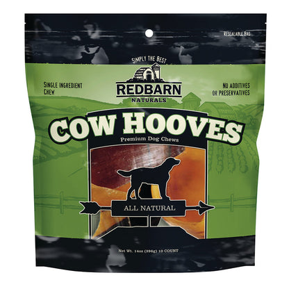 Redbarn Pet Products Cow Hooves Dog Chews 1ea/4 in, 10 pk