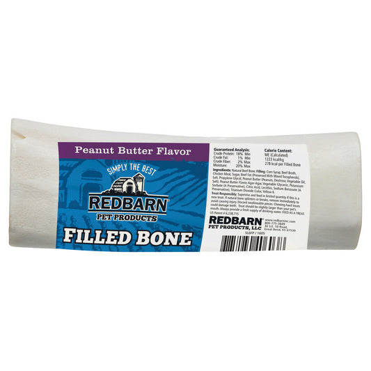 Redbarn Pet Products Filled Bone Dog Treat Peanut Butter 1ea/5 oz, LG