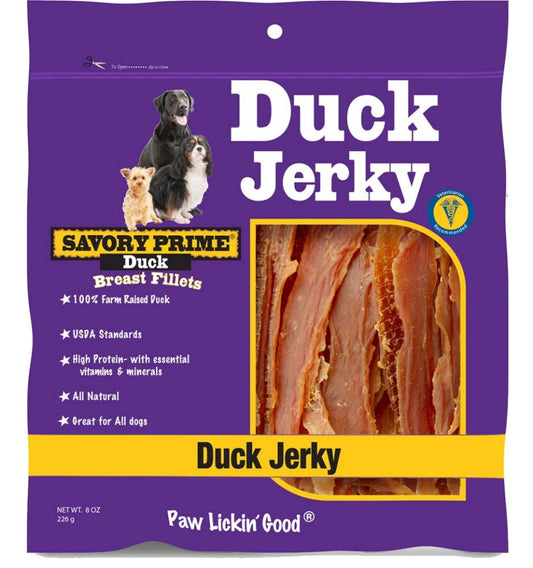 Savory Prime Natural Jerky Treats Duck, 1ea/8 oz